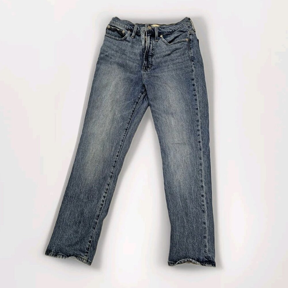 Madewell Women's Straight Leg Jeans - Blue